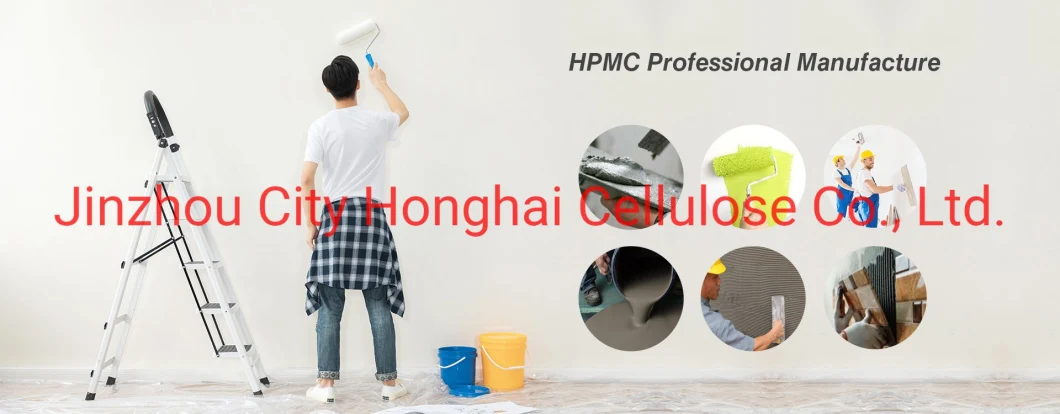 Cellulose Ether Hydroxypropyl Methyl Cellulose Chemical HPMC Concrete Admixture